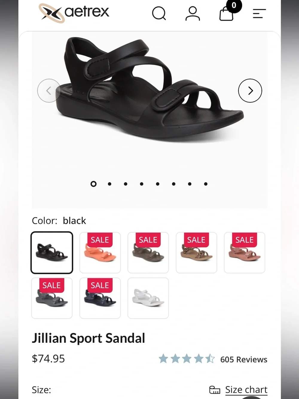 Aetrex jillian sport